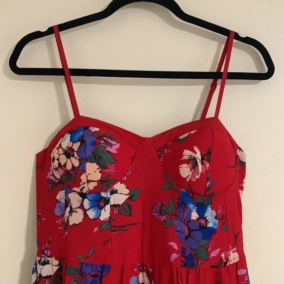 Flower print maxi dress - Picture 2 of 5